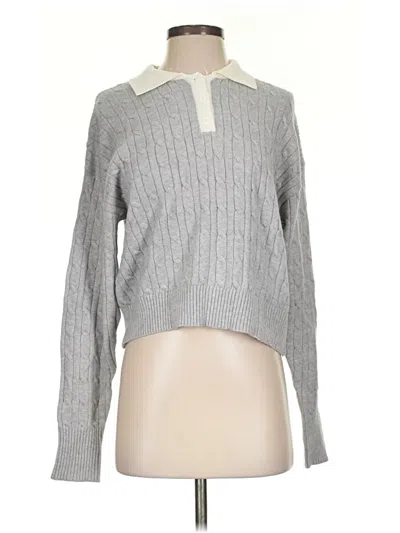 Pre-owned Assorted Brands Pullover Sweater In Gray