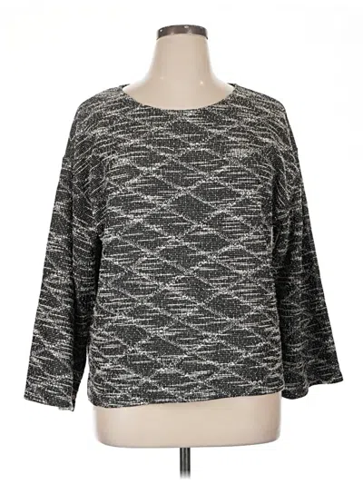 Pre-owned Assorted Brands Pullover Sweater In Gray