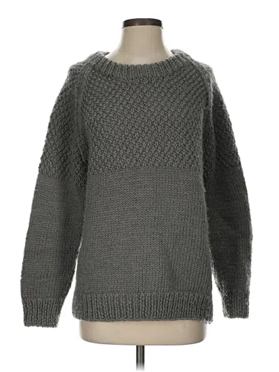 Pre-owned Assorted Brands Pullover Sweater In Gray