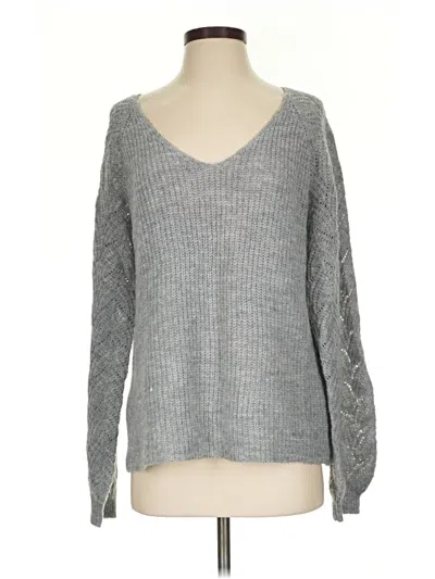 Pre-owned Assorted Brands Pullover Sweater In Gray