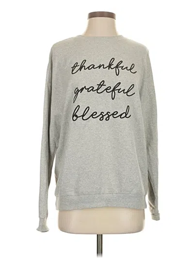 Pre-owned Assorted Brands Pullover Sweater In Gray