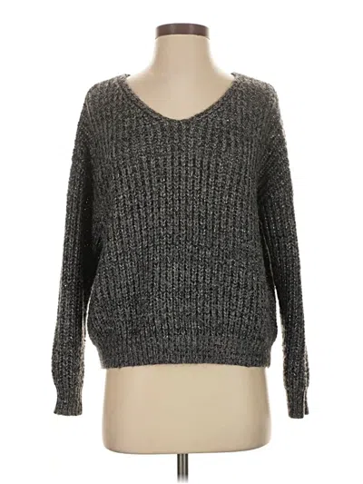 Pre-owned Assorted Brands Pullover Sweater In Gray