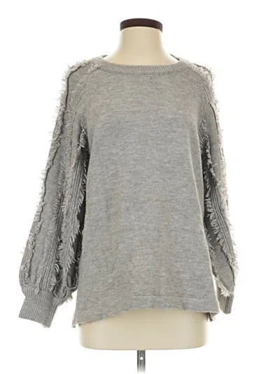 Pre-owned Assorted Brands Pullover Sweater In Gray