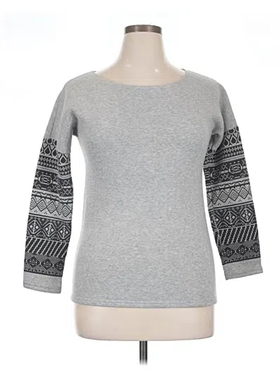 Pre-owned Assorted Brands Pullover Sweater In Gray