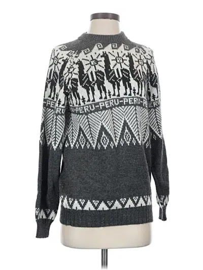 Pre-owned Assorted Brands Pullover Sweater In Gray