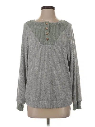 Assorted Brands Pullover Sweater In Gray