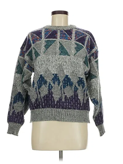 Pre-owned Assorted Brands Pullover Sweater In Gray