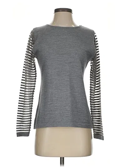 Pre-owned Assorted Brands Pullover Sweater In Gray