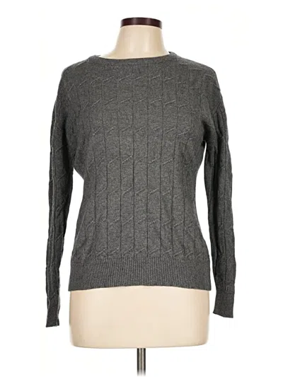 Pre-owned Assorted Brands Pullover Sweater In Gray
