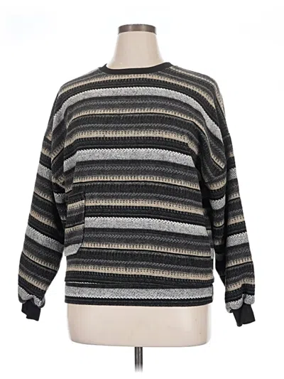 Pre-owned Assorted Brands Pullover Sweater In Gray
