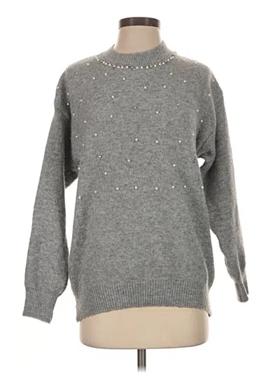Pre-owned Assorted Brands Pullover Sweater In Gray