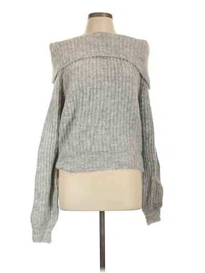 Pre-owned Assorted Brands Pullover Sweater In Gray