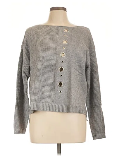 Pre-owned Assorted Brands Pullover Sweater In Gray