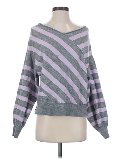 Pre-owned Assorted Brands Pullover Sweater In Gray