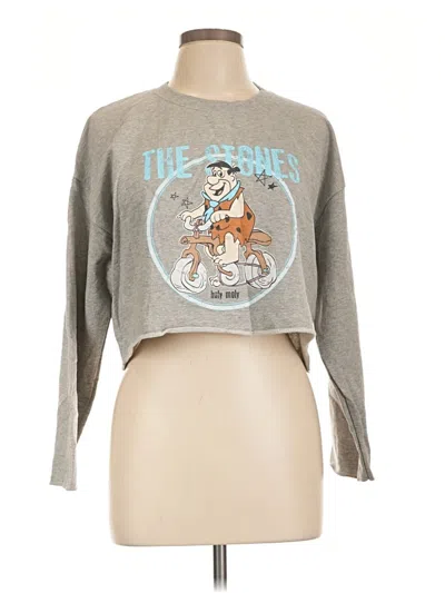 Pre-owned Assorted Brands Pullover Sweater In Gray