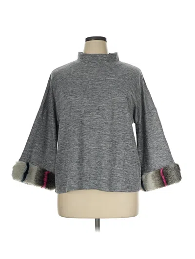 Pre-owned Assorted Brands Pullover Sweater In Gray