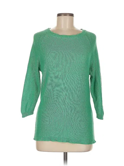 Pre-owned Assorted Brands Pullover Sweater In Green