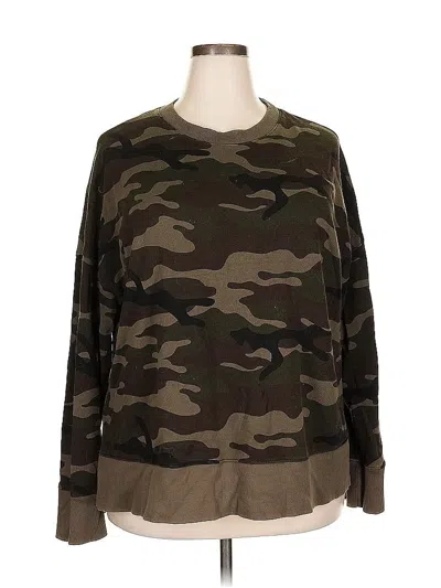 Pre-owned Assorted Brands Pullover Sweater In Green