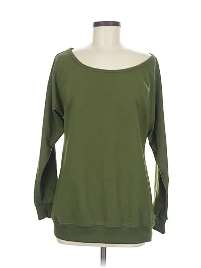 Pre-owned Assorted Brands Pullover Sweater In Green