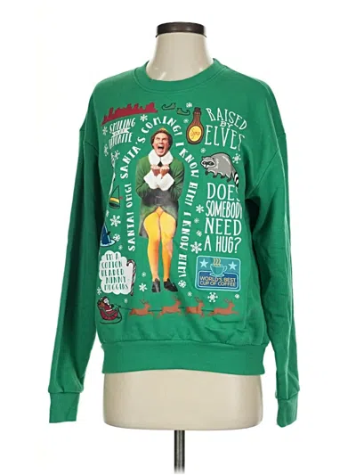 Pre-owned Assorted Brands Pullover Sweater In Green