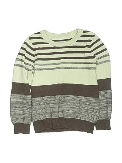 Pre-owned Assorted Brands Kids' Pullover Sweater In Green