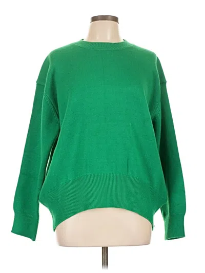 Pre-owned Assorted Brands Pullover Sweater In Green