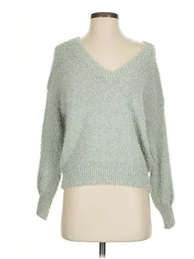 Pre-owned Assorted Brands Pullover Sweater In Green