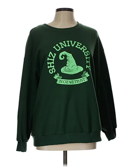 Pre-owned Assorted Brands Pullover Sweater In Green