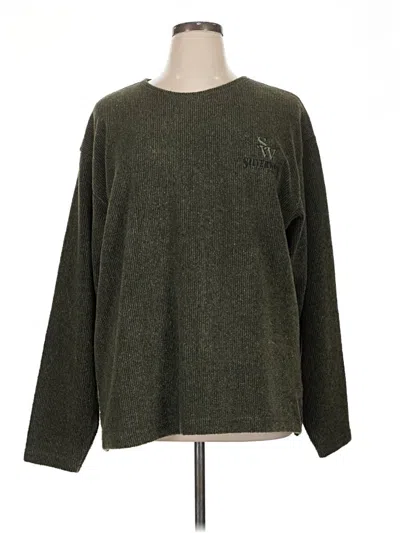 Pre-owned Assorted Brands Pullover Sweater In Green