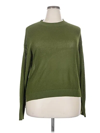 Pre-owned Assorted Brands Pullover Sweater In Green