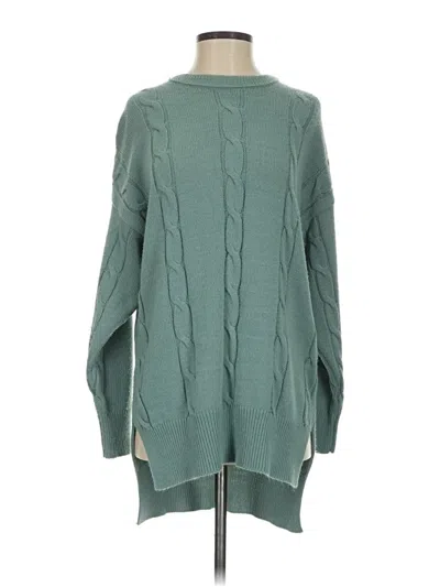 Pre-owned Assorted Brands Pullover Sweater In Green