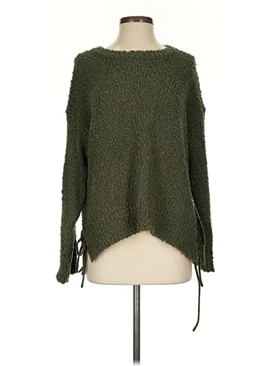 Pre-owned Assorted Brands Pullover Sweater In Green