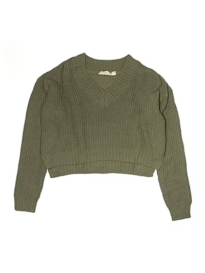 Pre-owned Assorted Brands Kids' Pullover Sweater In Green