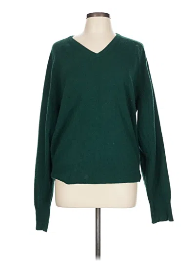 Pre-owned Assorted Brands Pullover Sweater In Green