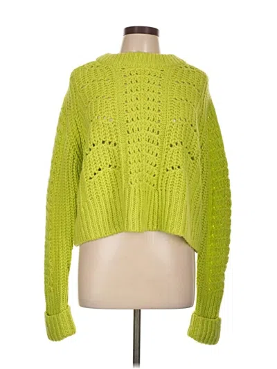 Pre-owned Assorted Brands Pullover Sweater In Green