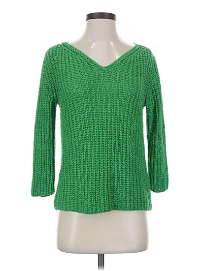 Pre-owned Assorted Brands Pullover Sweater In Green