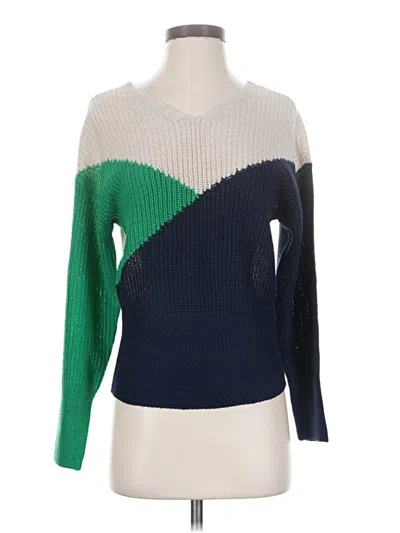 Pre-owned Assorted Brands Pullover Sweater In Green