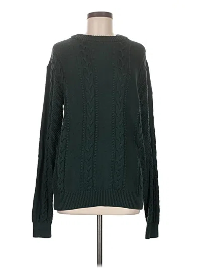 Pre-owned Assorted Brands Pullover Sweater In Green