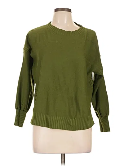 Pre-owned Assorted Brands Pullover Sweater In Green