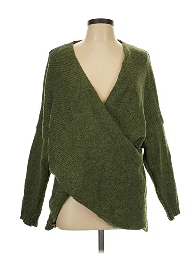 Pre-owned Assorted Brands Pullover Sweater In Green