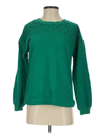 Pre-owned Assorted Brands Pullover Sweater In Green