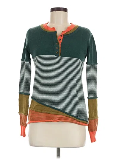 Pre-owned Assorted Brands Pullover Sweater In Green