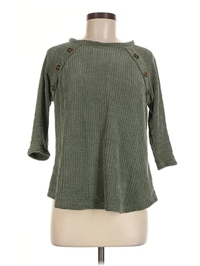 Pre-owned Assorted Brands Pullover Sweater In Green
