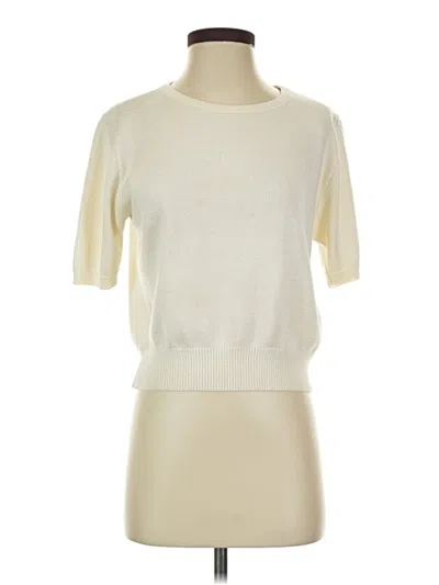 Pre-owned Assorted Brands Pullover Sweater In Ivory