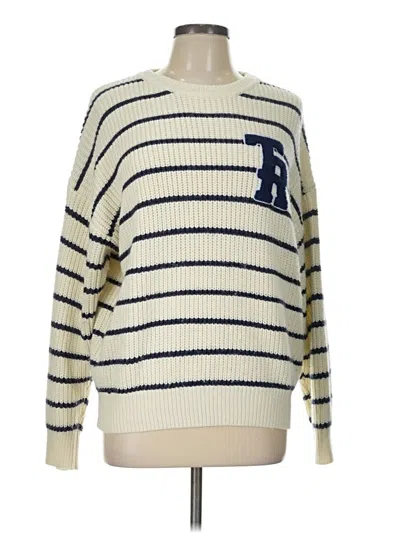 Pre-owned Assorted Brands Pullover Sweater In Ivory