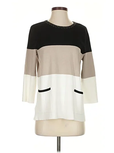 Pre-owned Assorted Brands Pullover Sweater In Ivory