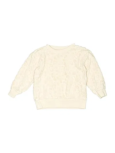 Pre-owned Assorted Brands Kids' Pullover Sweater In Ivory