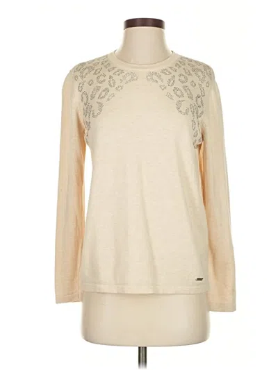 Pre-owned Assorted Brands Pullover Sweater In Ivory