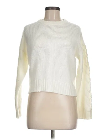 Pre-owned Assorted Brands Pullover Sweater In Ivory