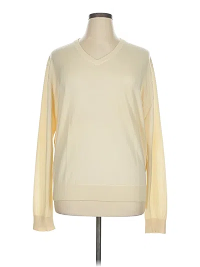 Pre-owned Assorted Brands Pullover Sweater In Ivory